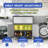 Metal Storage Cabinet with Wheels, one drawer and cabinet