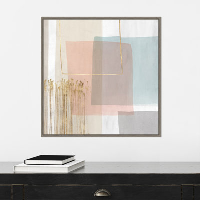 Blush I encadré sur toile par PI Studio