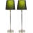 Ensemble de lampes de table en acier inoxydable 18 po Balee-1908122111