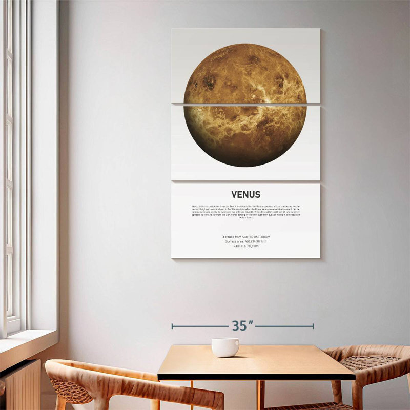 Oberle Venus Light, 65" H x 42" W