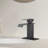 Single Handle Mid Arc Bathroom Faucet With Deckplate And Waterfall Spout ( 1 Pack )-113953266