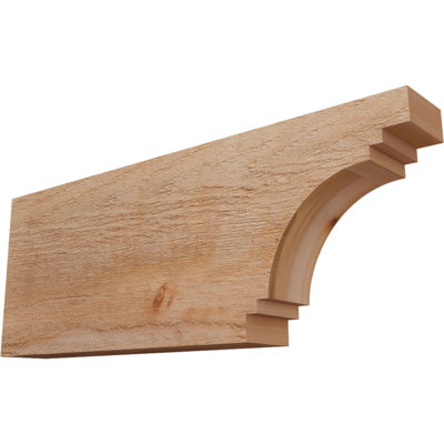 4"W x 12"H x 32"L Pescadero Rough Sawn Rafter Tail, Western Red Cedar