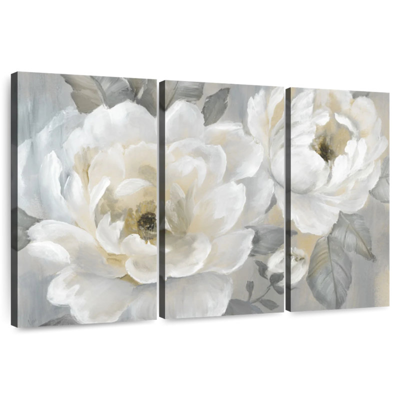 Harnek Perfect Peonies, 32" H x 50" W
