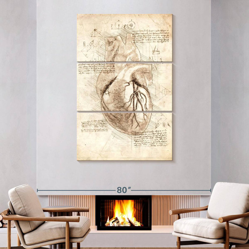 Keiri Human Heart, 74" H x 48" W