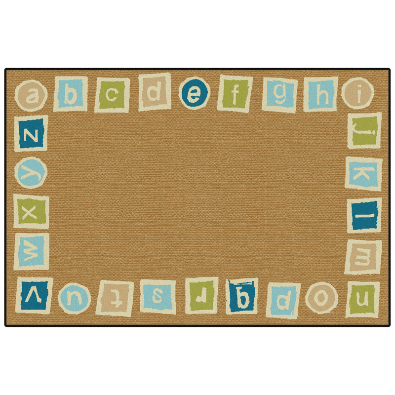 Rectangle Machine Tufted Nylon Rug, Rectangle 7'6" x 12'