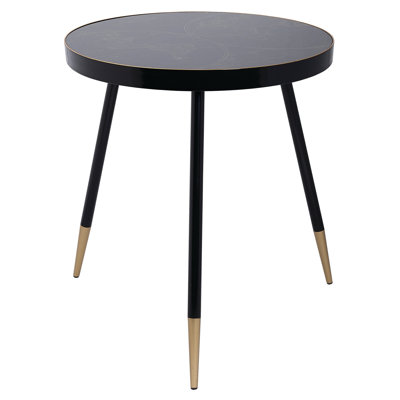 Glass Top End Table