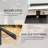 Uran Extendable Aluminum Dining Table