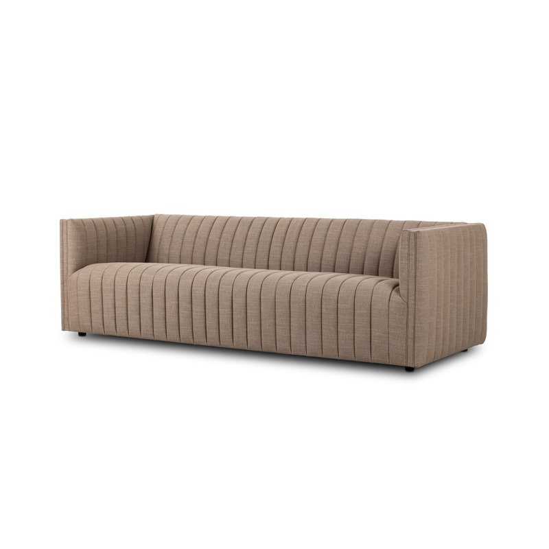 Canapé Brandt, 26.5" H x 97" W x 35" D, Crypton nomade taupe