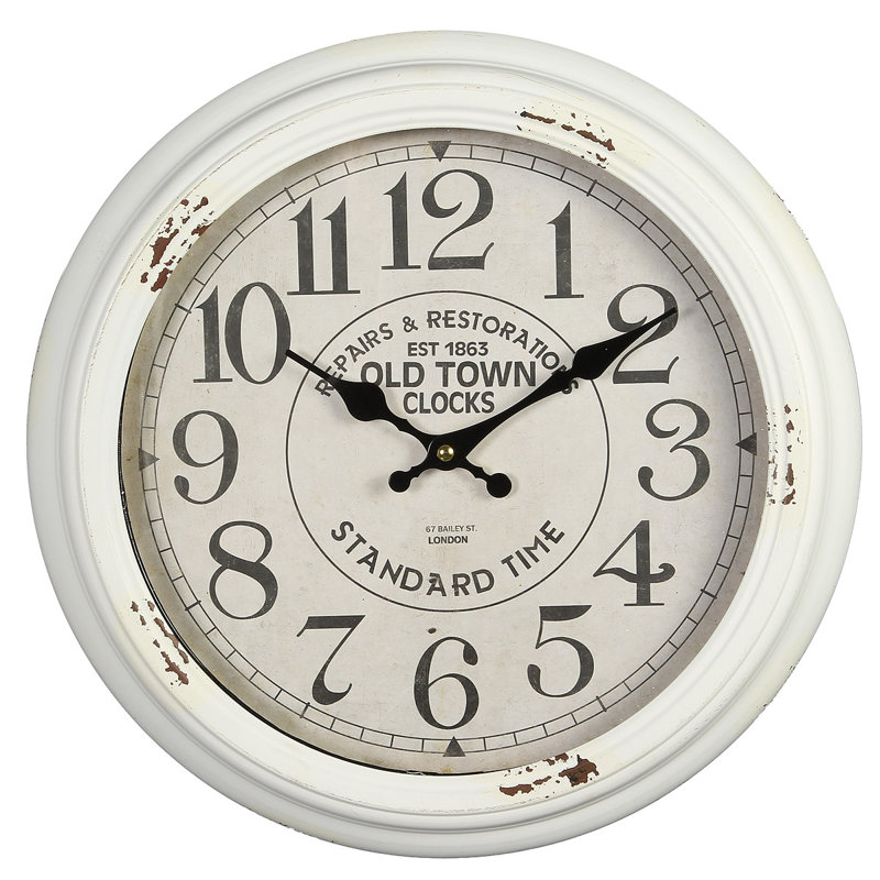 Locke Metal Wall Clock