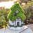  Resin Fairy House Garden Statue