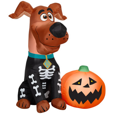 Airblown SCOOB with Pumpkin Scene WB