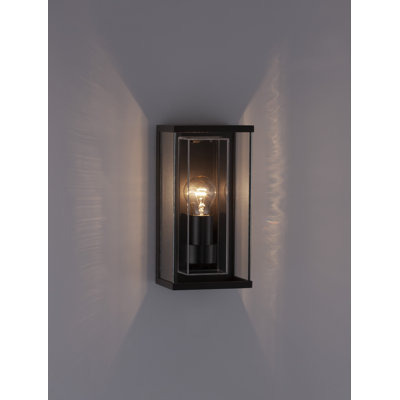 Black Outdoor Bulkhead Light