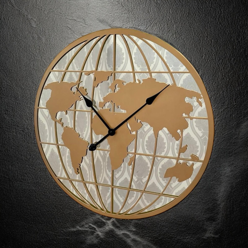Metal Wall Clock