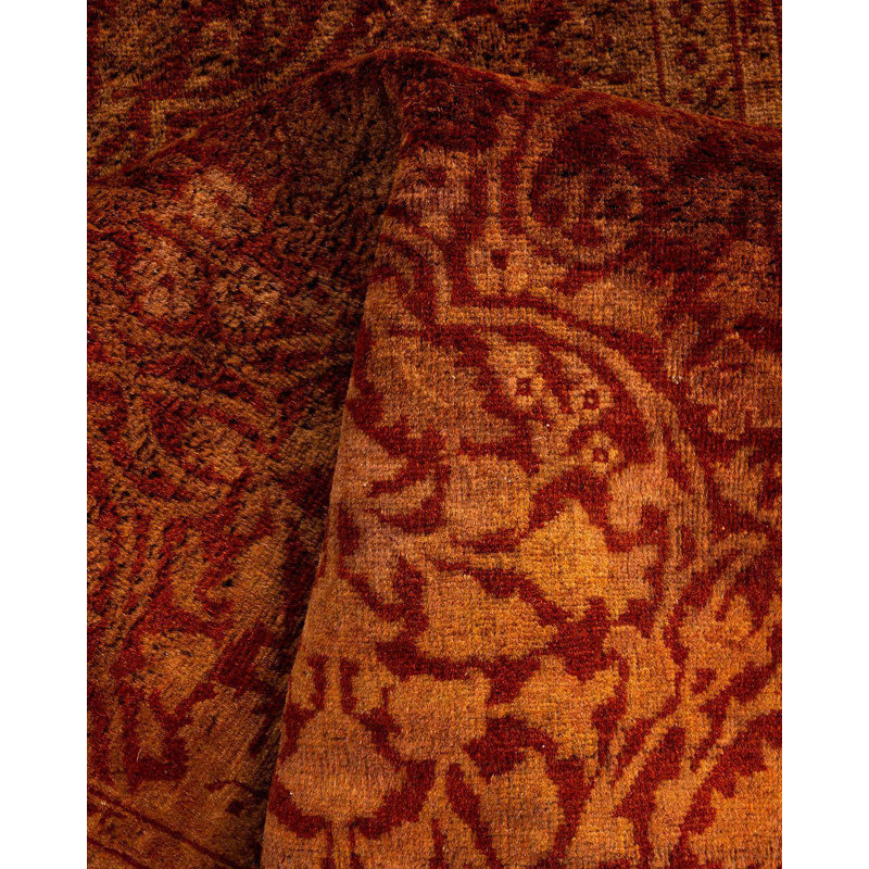 Yazmene One-of-a-Kind 2'7" x 12'8" Hand Knotted Area Rug