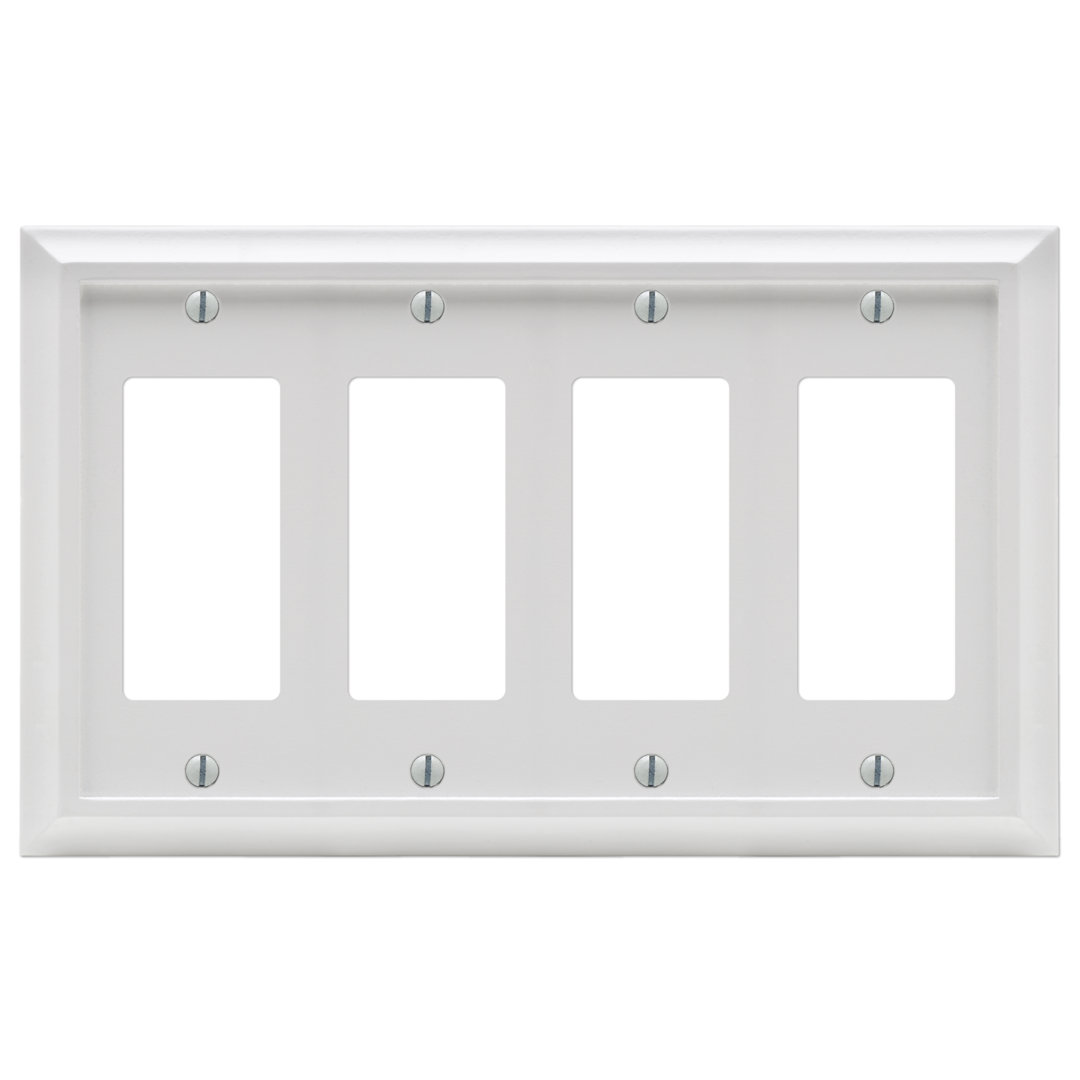 Deerfield No Subject 4 - Gang Rocker Standard Wall Plate AmerTac