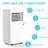 R.W.FLAME 10000 BTU 3-IN-1 Portable Air Conditioner with Dehumidifier & Fan, Remote Control, 24H Timer