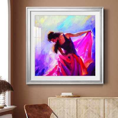 " Magenta " Painting Print