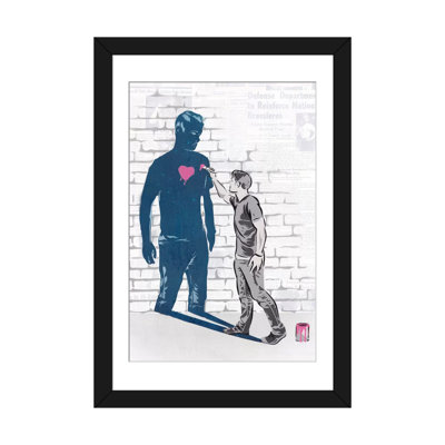 « the blue shadow », reproduction d’impression sur toile