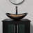 21" Stained Glass Bathroom Vessel Sink-107519605