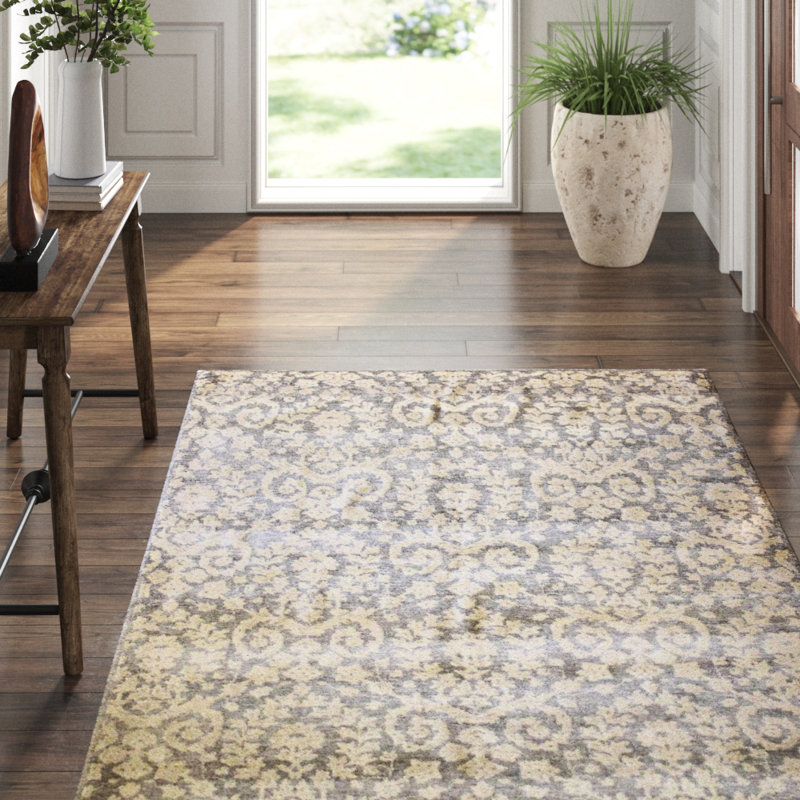 One-of-a-Kind 5'7" x 8'5" Hand Knotted Area Rug