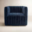 Augustine Swivel Tufted Chair-1495404376