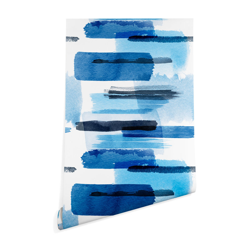 Panneau de papier peint adhésif Yancy Ninola, 4' L x 24" W
