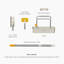 Joseph Joseph Ensemble de paniers de nettoyage CleanTech avec outils