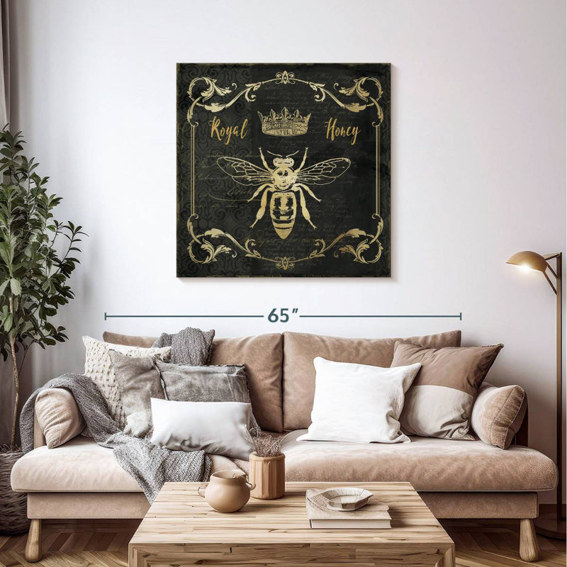 Abeille royale Brampt I, H 39 po x l 39 po