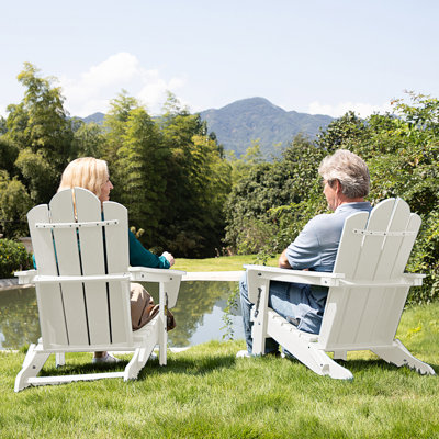 Wolak Foldable Outdoor Adirondack Chair