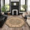 Tapis oriental vert Clarence