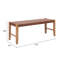 Banc Michiel Bandani brun