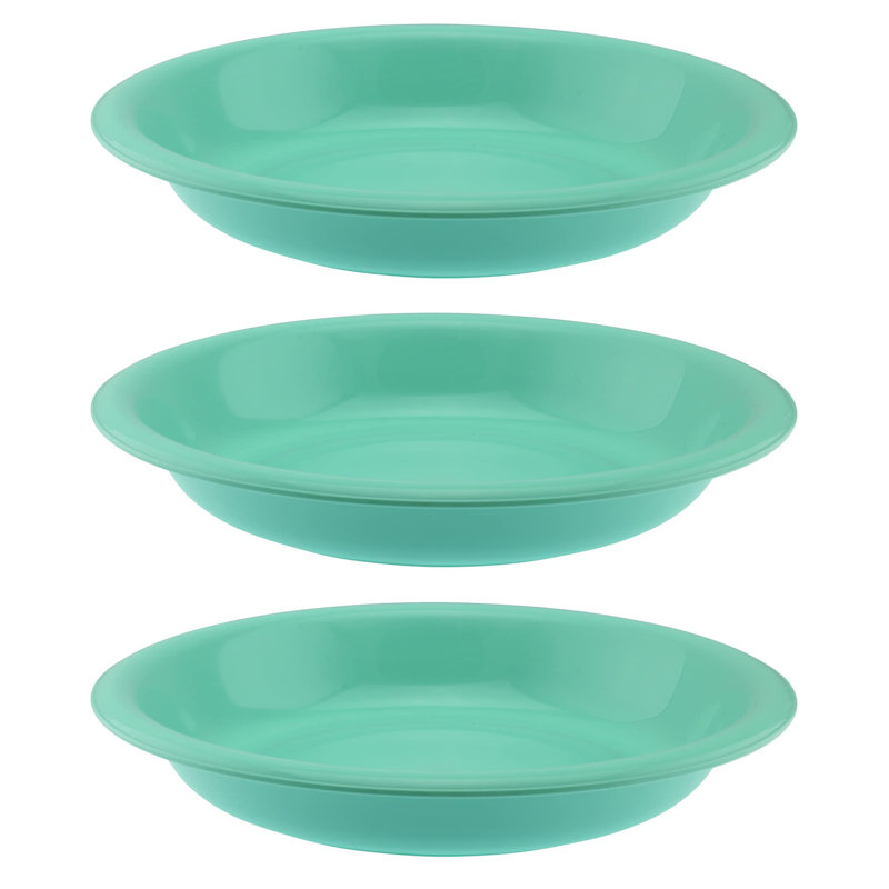 Assiette plate incassable 8 po Ardilia, Vert