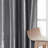 Ryker Ruched Solid Faux Silk Taffeta Room Darkening Curtains for Bedroom & Living Room Curtains - Single Panel Drapes-1838551274-1838551273