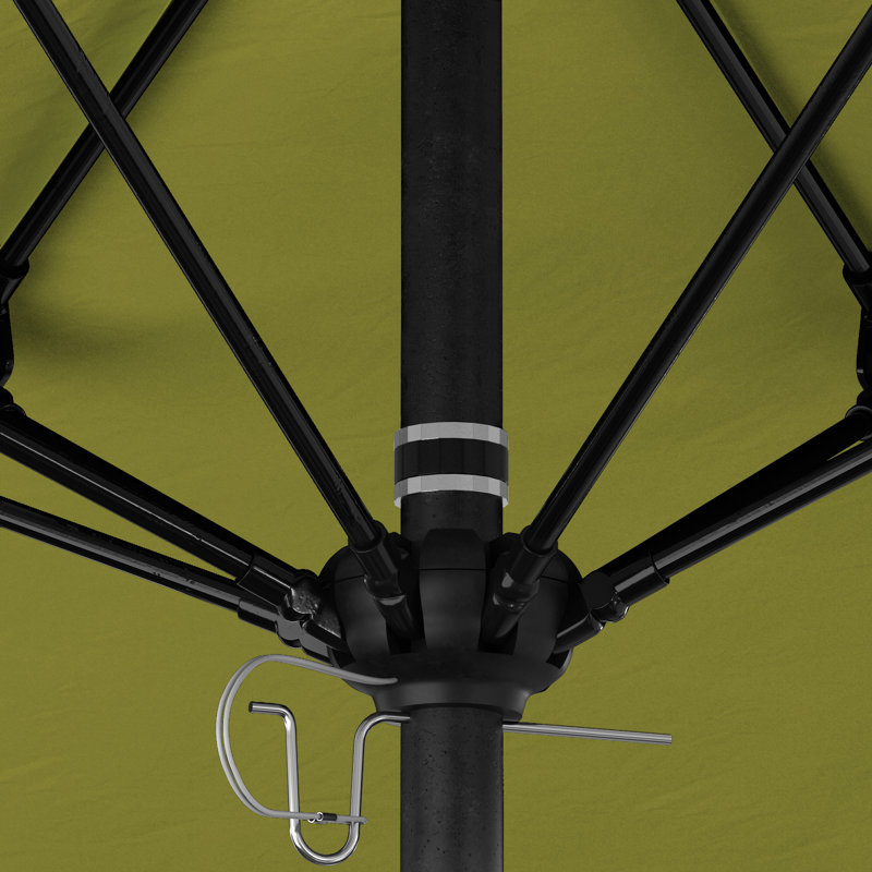 Parasol de marché octogonal 9 pi Willa, Stone Black, Ara