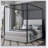 Modern Canopy Bed with Tall Corduroy Headboard & Metal Four Poster – No Box Spring Needed, Easy Assembly-573879201