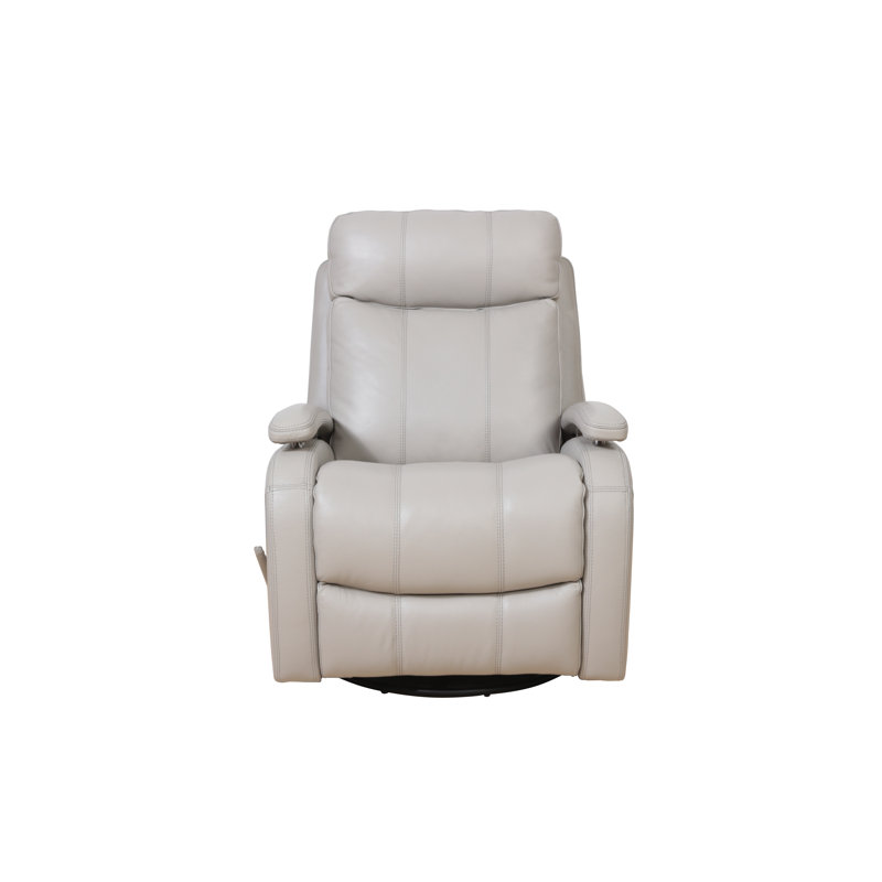 Tehya Swivel Recliner, Cream