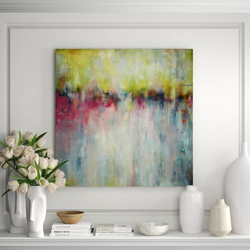 Exotic Demarcation Print by Beverly Fuller, Plexi, 40" H x 40" W