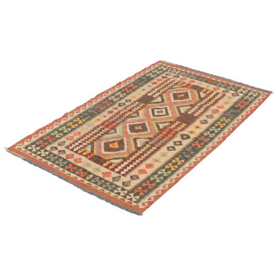 Orpha Wool Oriental Indoor Rug