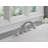 Dryden Double Handle Deck Mounted Roman Tub Faucet-17395020