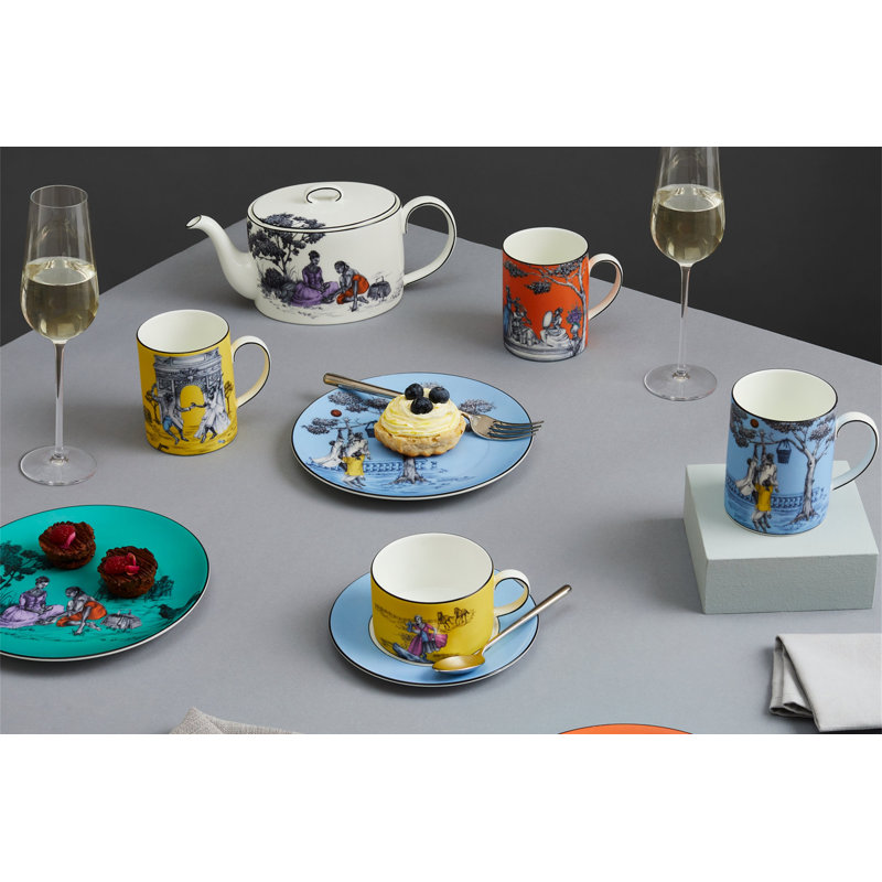 Wedgwood Sheila Bridges Picnic Teapot 33.8floz