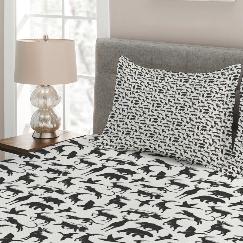 Rustic Coverlet, King Bedspread + 2 Shams