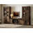 Laziza Farmhouse Entertainment Center With Bookshelf For Tvs Up To 75",Mid Century Modern TV Stand With 73"H Tall 5-Tier Bookcase With Open Storage And Barn Doors For Living Room,Bedroom,-122056764-123627540