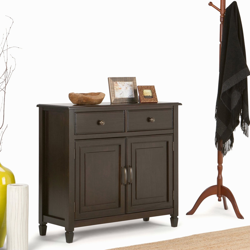 Connaught Solid Wood Entryway Storage Cabinet