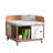 Kids 21.69'' Wood Foam Chair and Ottoman