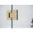 Stellar 43.5 in. W x 78 in. H Fully Frameless 3 Panel Inline Glass Hinged Shower Enclosure-112601353