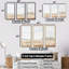 «Meadow Scenery Minimalisme», ensemble d'art mural prairie-107747348-107747342