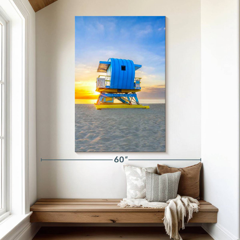 Aime Miami Beach Sunrise Memories, H 51 po x l 34 po
