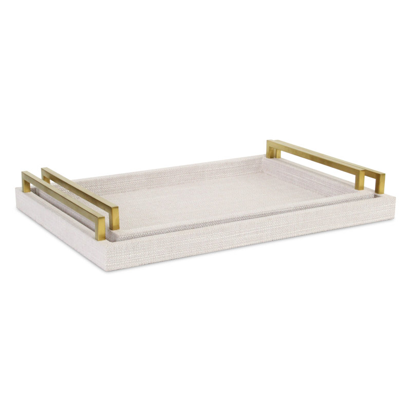 Cuir Baidy / plateau en similicuir - ensemble de 2