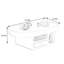 Table basse moderne simple de style crème