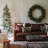 Fraser Hill Farm 9 ft. Buffalo Fir Slim Artificial Prelit Christmas Tree with Warm White LED String Lights-774340297